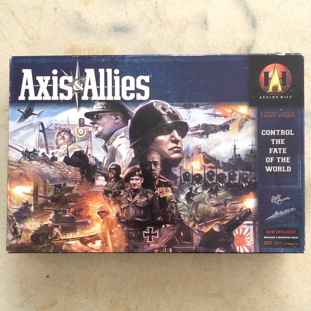 Axis & Allies board game. Very good condition.